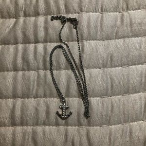 Swarovski Anchor Necklace